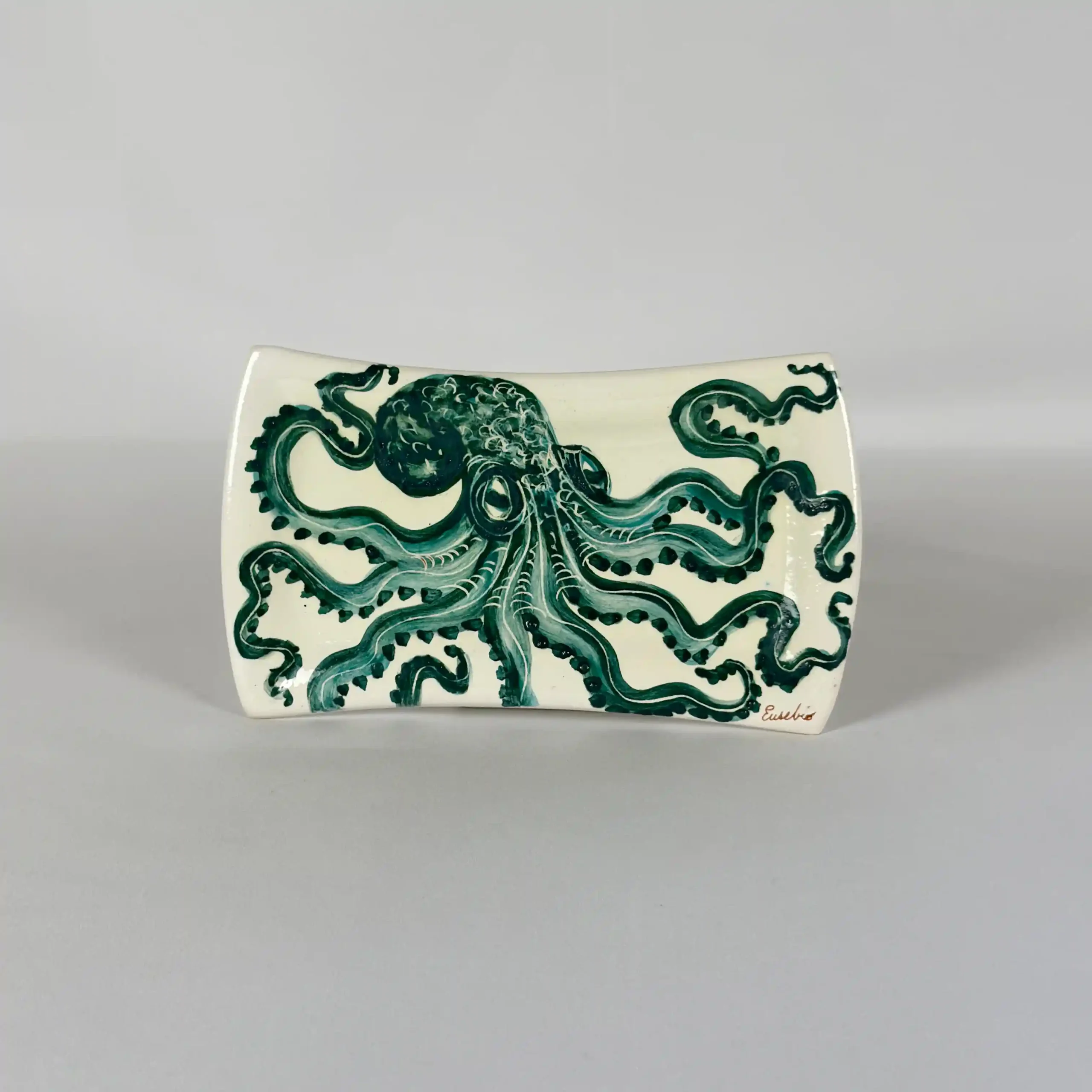 Galleta de la serie Pulpo, pintada a mano